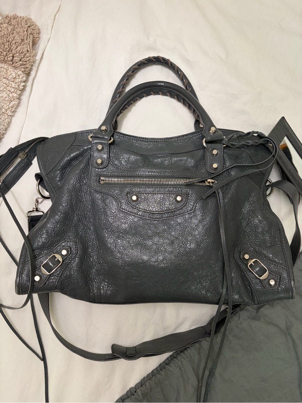 Grey Balenciaga City Handbag (Medium) - Picture 3 of 8